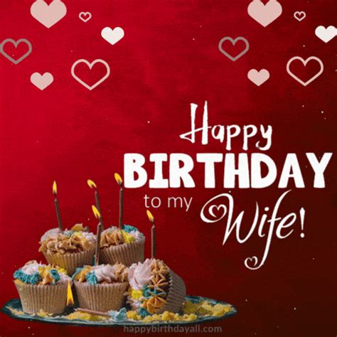 Happy Birthday Wife GIFs free Download